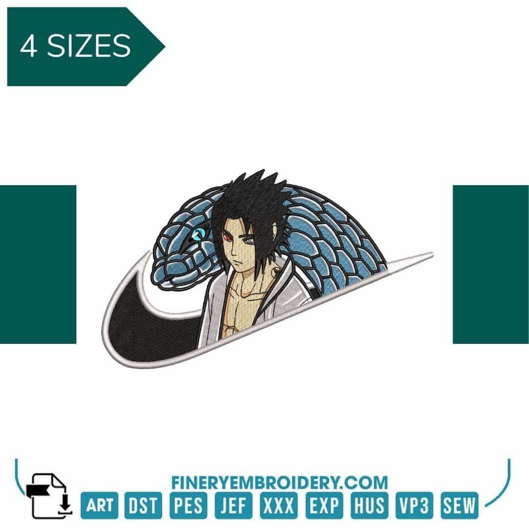 Nike Sasuke - Embroidery Design