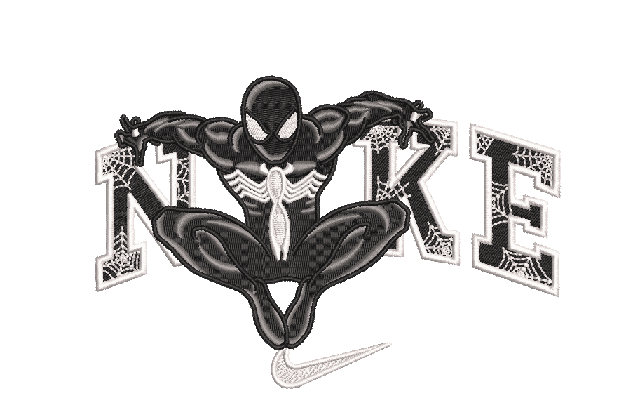 Nike Spiderman - Embroidery Design - Image 4