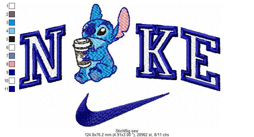 Nike Stitch Embroidery Design - Image 2
