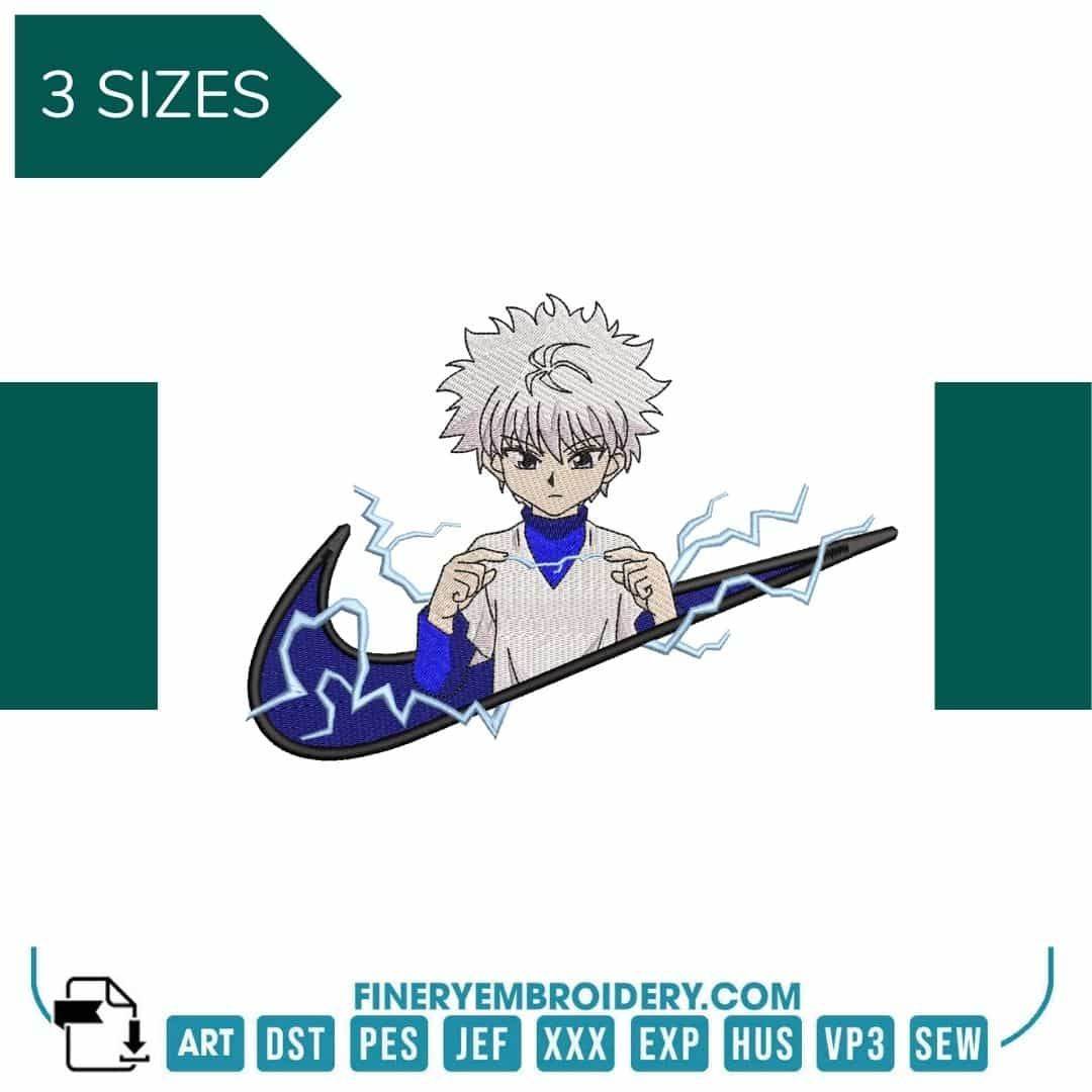 Nike X Killua- Embroidery Design
