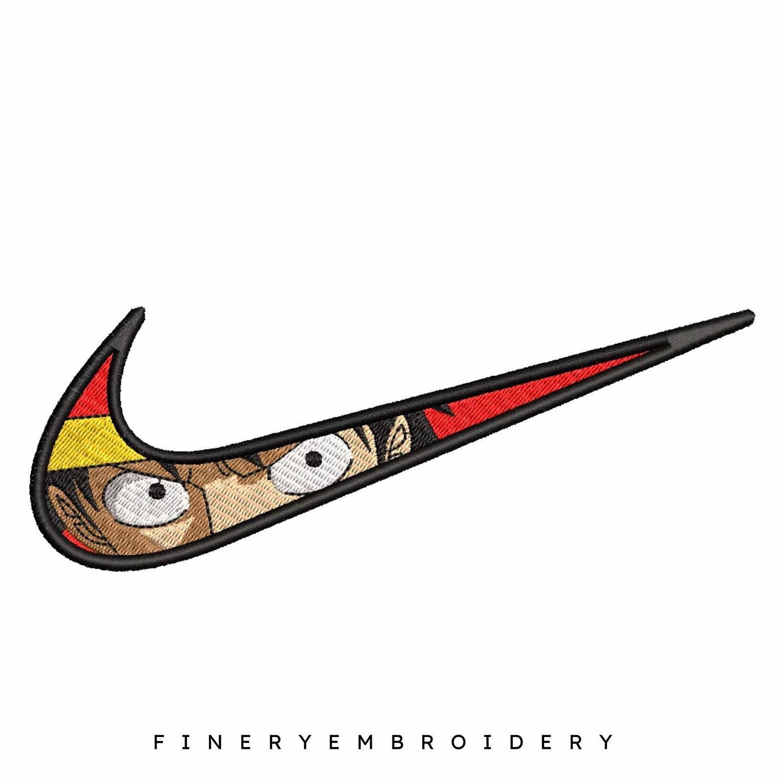 Nike X Luffy - Embroidery Design - Image 2