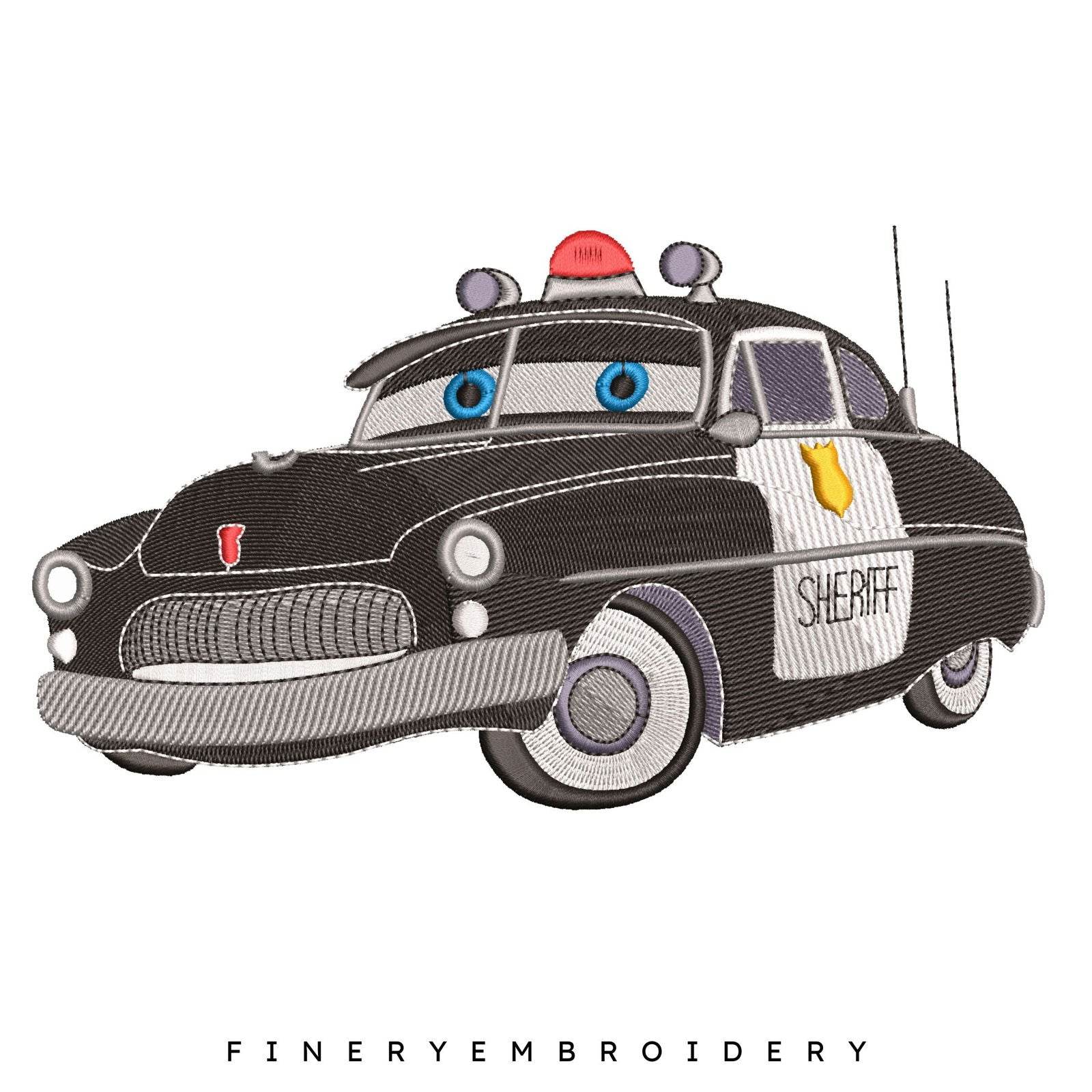 Pixar's "Sheriff" Embroidery Design - Image 2