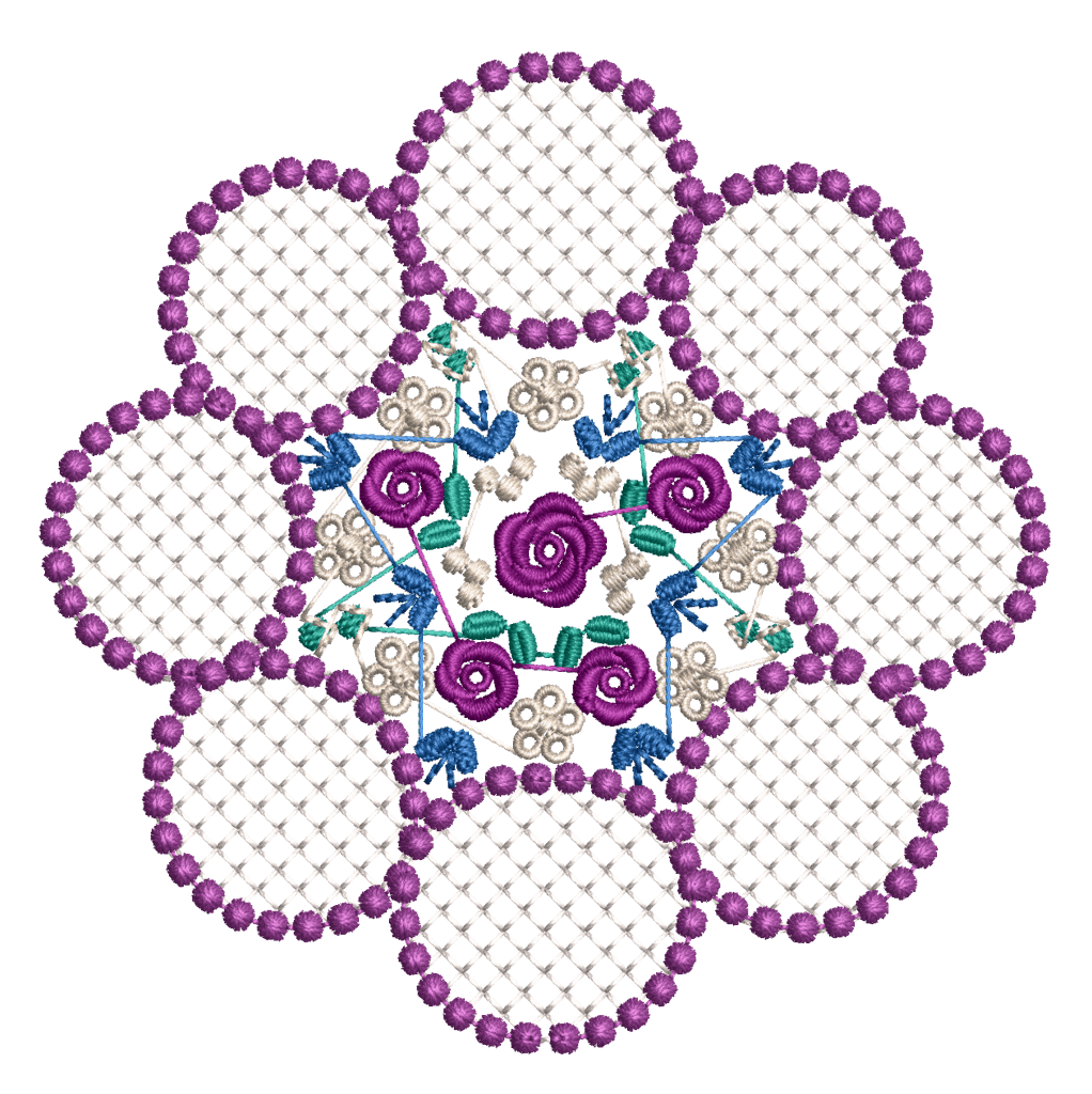 Quilt blocks borders: Embroidery Design Pack - Image 6