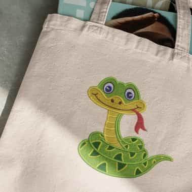 Snake Fill  - Embroidery Designs - Image 2