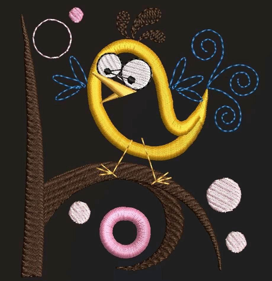 Spring Appliques: Embroidery Design Pack - Image 3