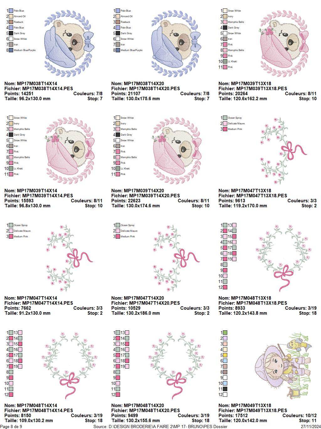 Ultimate Baby and Farm Embroidery Pack – 24 Designs in Multiple Sizes for Endless Creativity - Image 12