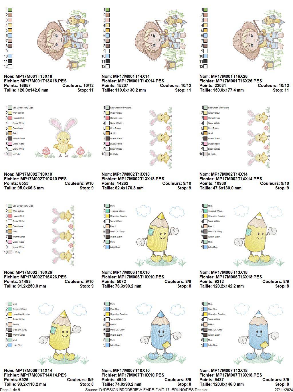 Ultimate Baby and Farm Embroidery Pack – 24 Designs in Multiple Sizes for Endless Creativity - Image 3