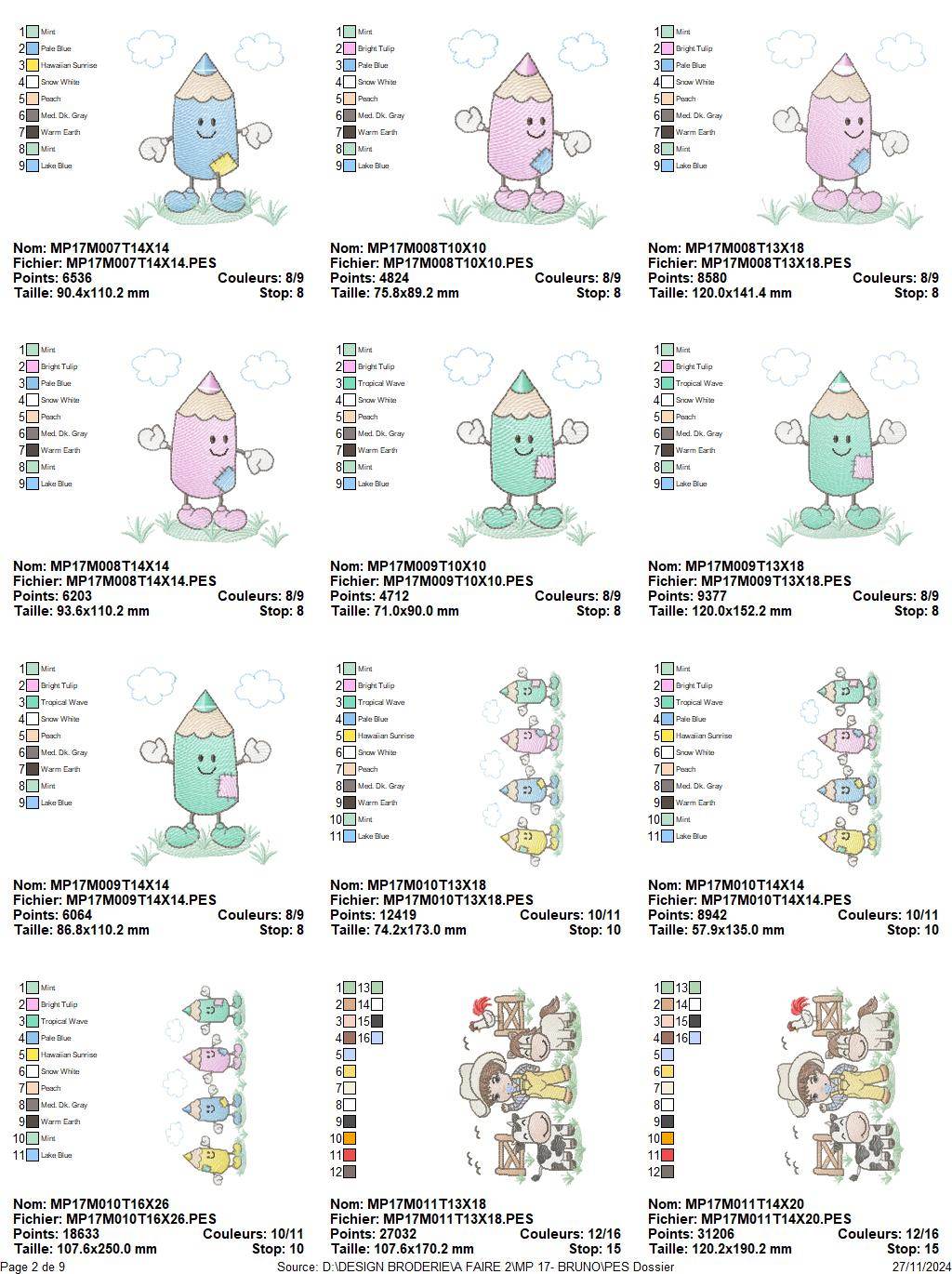 Ultimate Baby and Farm Embroidery Pack – 24 Designs in Multiple Sizes for Endless Creativity - Image 5